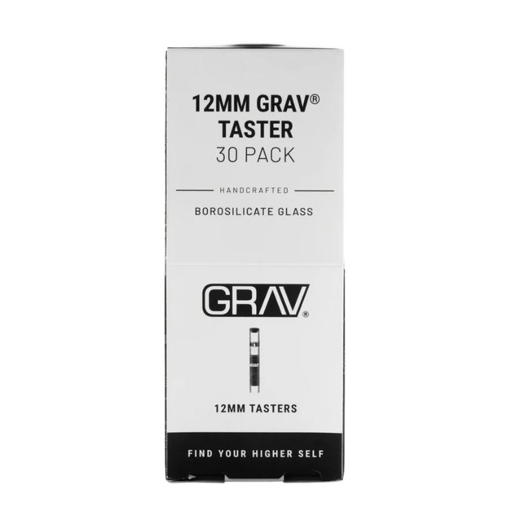Grav® - Countertop Taster With Pop Display -  12mm - 30 Pack T2P. Display 