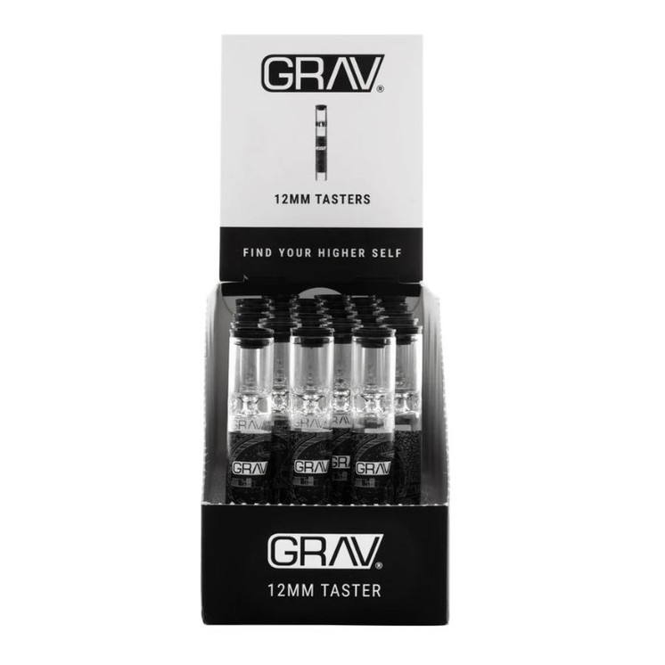 Grav® - Countertop Taster With Pop Display -  12mm - 30 Pack T2P. Display 