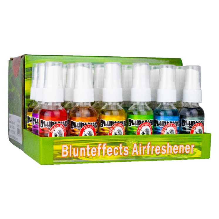 Blunteffects - Air Fresheners - 1oz Bottle - 72 Counts Per Box - Mix