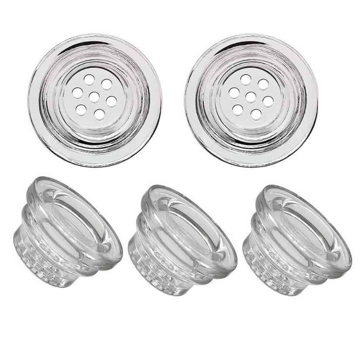 Honeycomb Glass Screen Replacement Bowl - Price Per Piece Clear