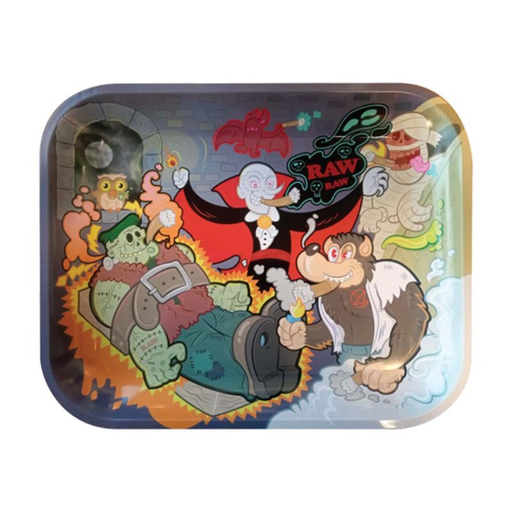 Raw - Rolling Tray Large Metal 