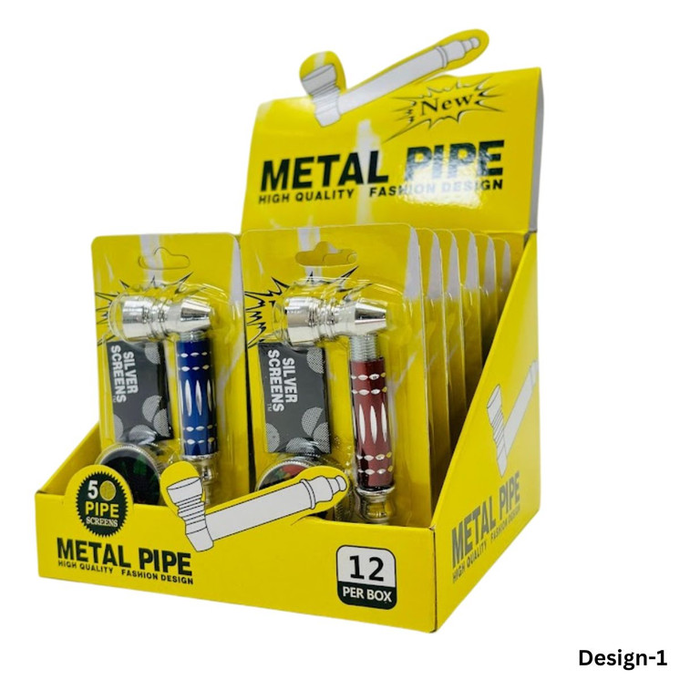 High-Quality Metal Pipe With Grinder and Screen