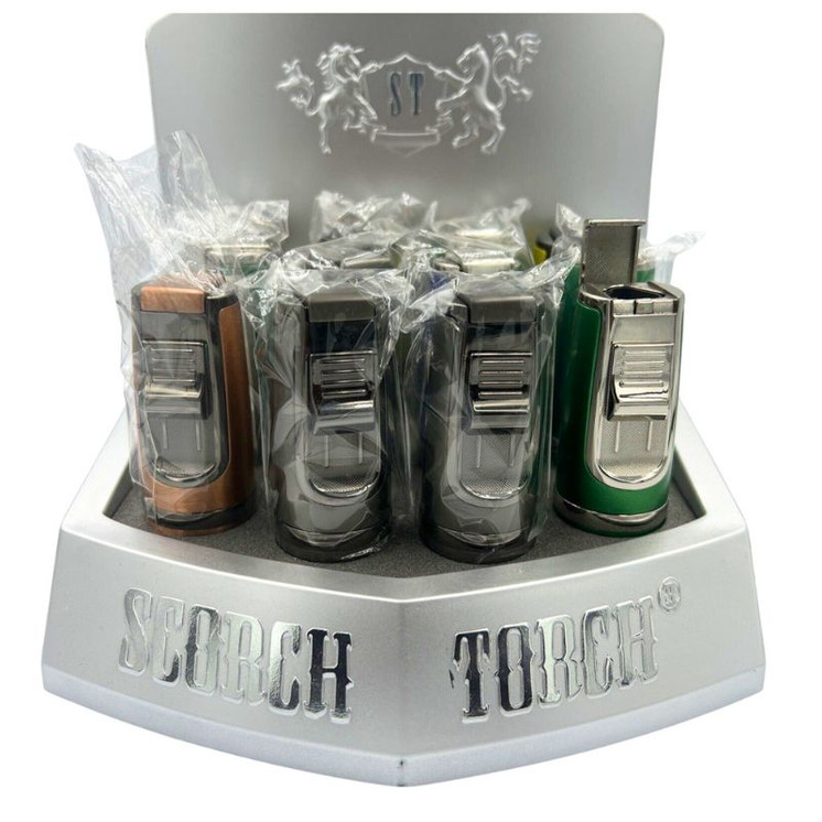 Scorch Torch - 3 Inches - Satin Finish - 12 Pieces Per Display - 61704-3T