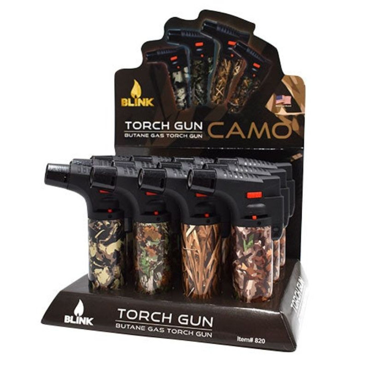 Blink - Med Torch Gun - 12 Counts Per Display-CAMO THEME