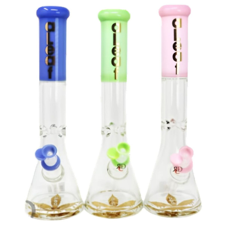 Aleaf - 16-Inches - Slime Neck Beaker - Waterpipe - AL2044 - Assorted Colors