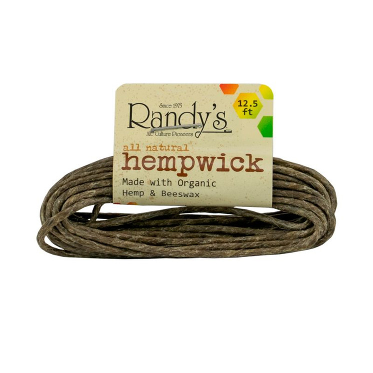 Randy's - Large 12.5 Feet Bundle of Hemp Wick - 20 Bundles Per Box