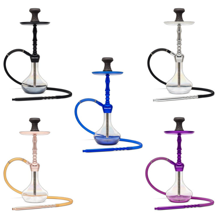 Shishatech - Enzo Hookah 1 Hose - 21-Inches - CK5035