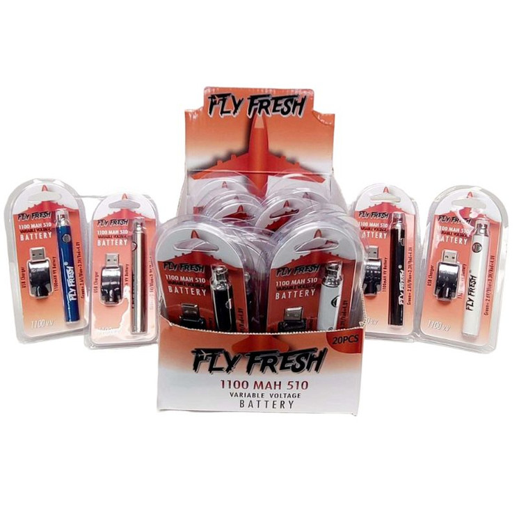 Fly Fresh - Variable Voltage Battery - Assorted - Price Per Piece