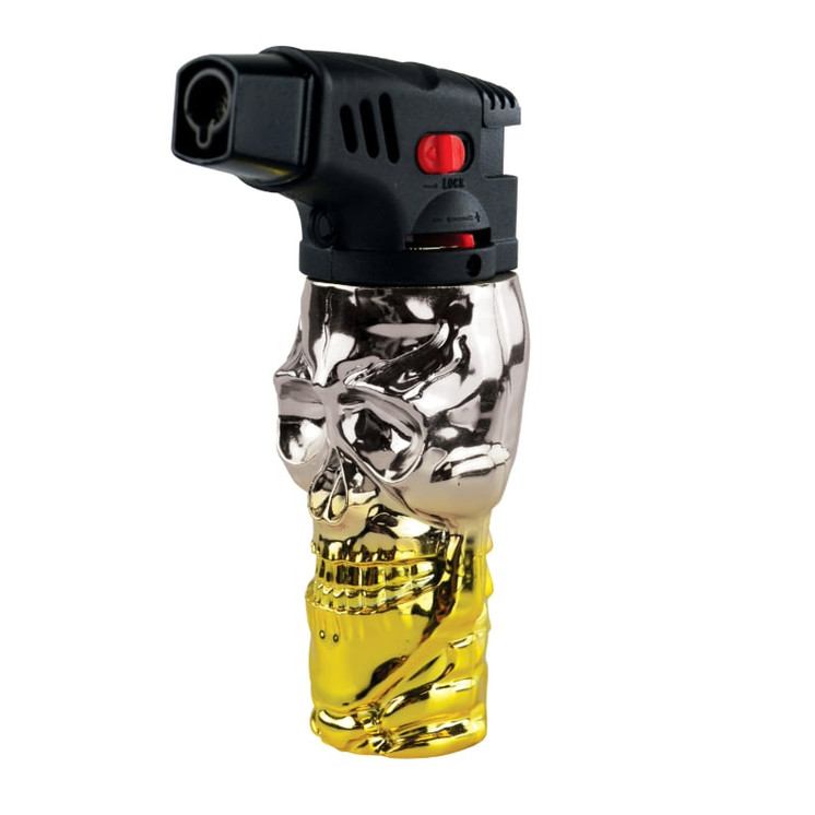 Smokezilla - 3d Skull Torch - 12 Per Display (23481)