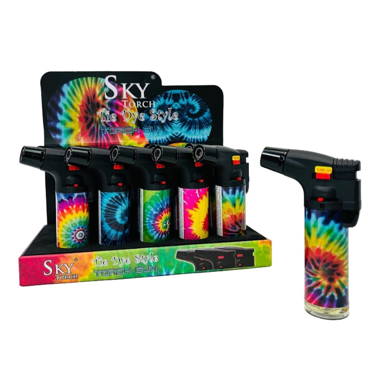 Sky Torch - Tie Die Style - 15 Counts - Per Display (Sk101td)