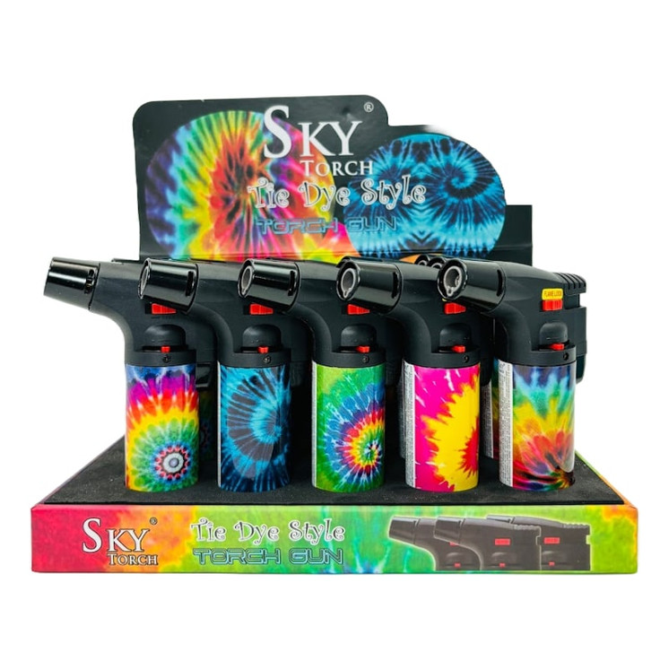 Sky Torch - Tie Die Style - 15 Counts - Per Display (Sk101td)