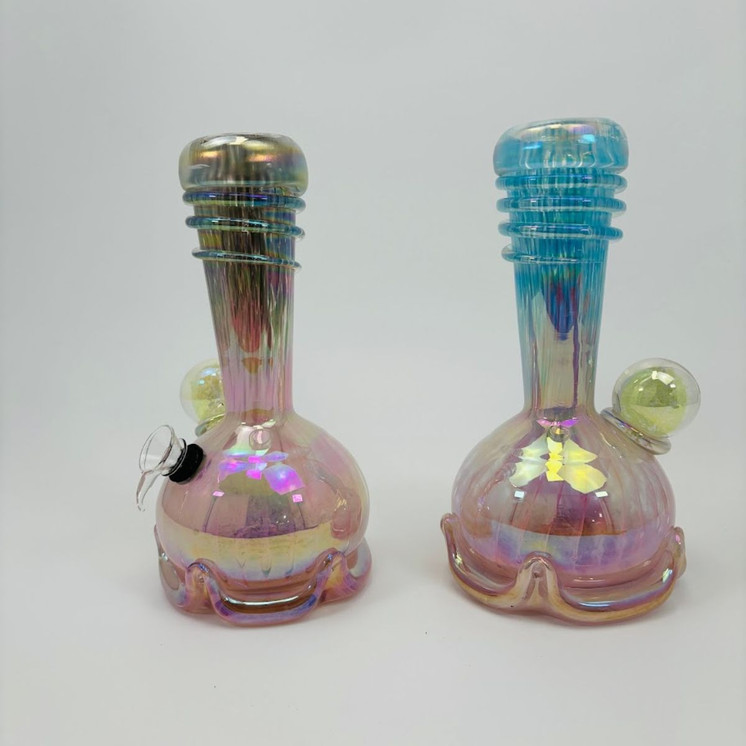 Soft Glass Waterpipe - 10 Inches