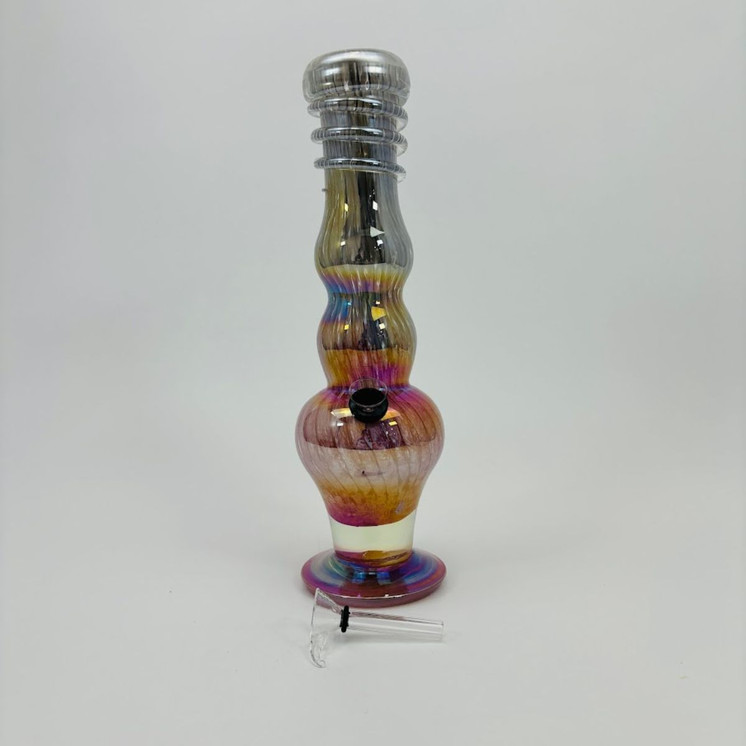 12 Inches - Soft Glass Waterpipe (GR-Y-94)