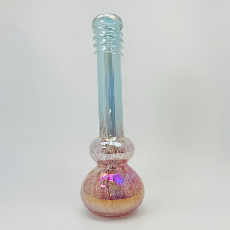 Soft Glass Waterpipe - 16 Inches (GR-Y-125)
