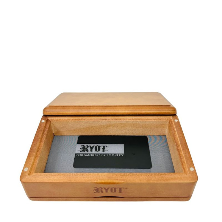 Ryot - Solid Top Screen Box - 4X7 Inches - Walnut