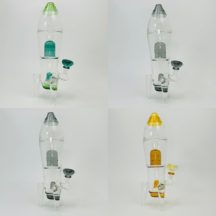 13 Inches - Waterpipe Space Rocket - RH-184