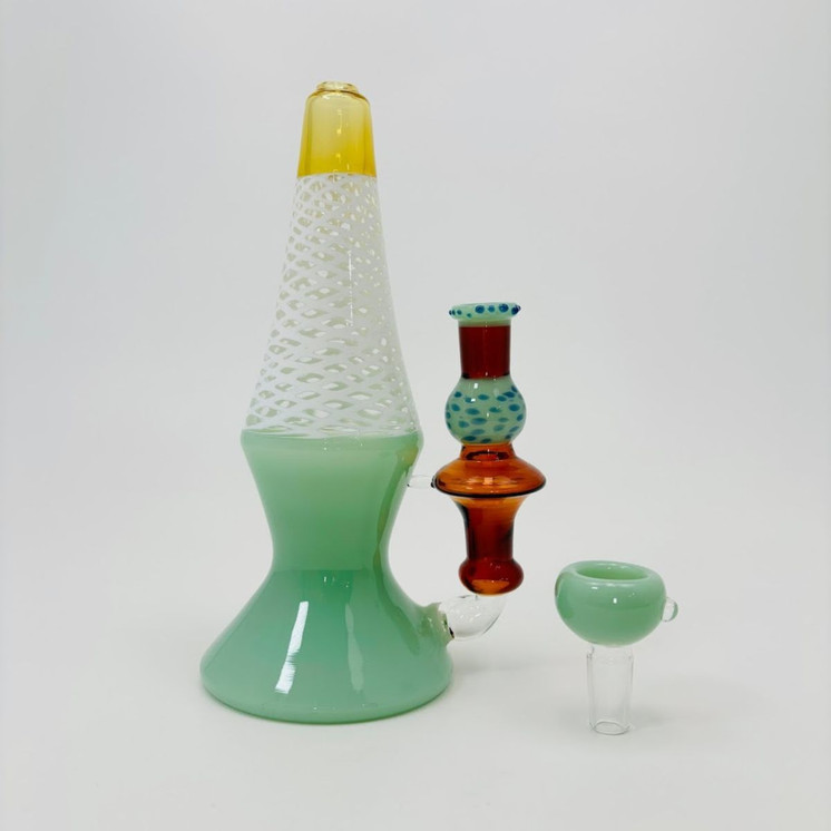 Lava Lamp Waterpipe - 8.5 Inches - RH-187