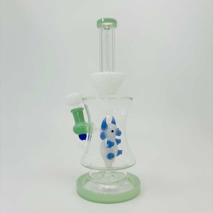 11 Inches - Waterpipe With Bulls Shower Perc - RH-188-MINT