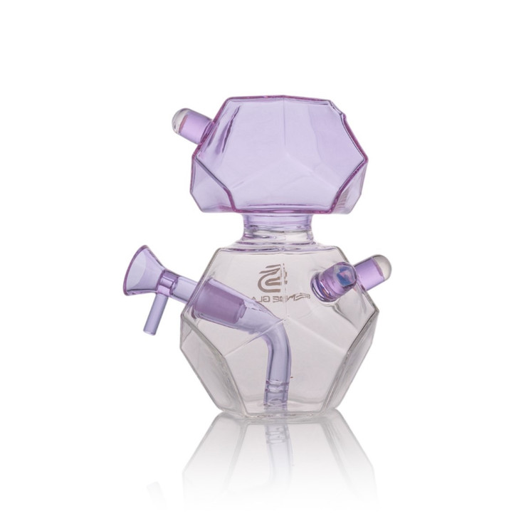 Sense Glass Luxe Crystal Waterpipe - 6 Inch