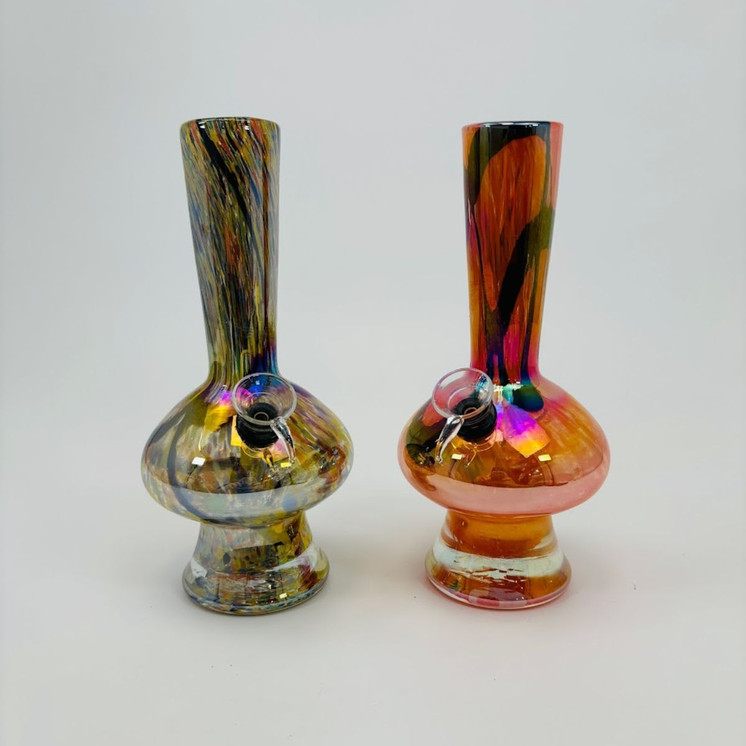 Soft Glass Waterpipe - 8 Inches - Assorted Color GR-Y-27 