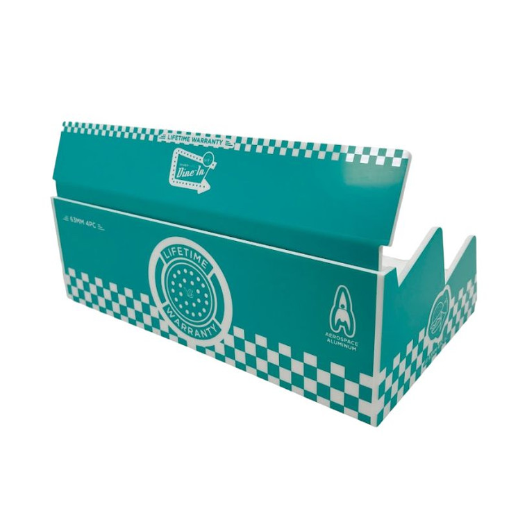 V Syndicate - Acrylic - Sharpshred Dine -In - Grinder Display Only-Teal