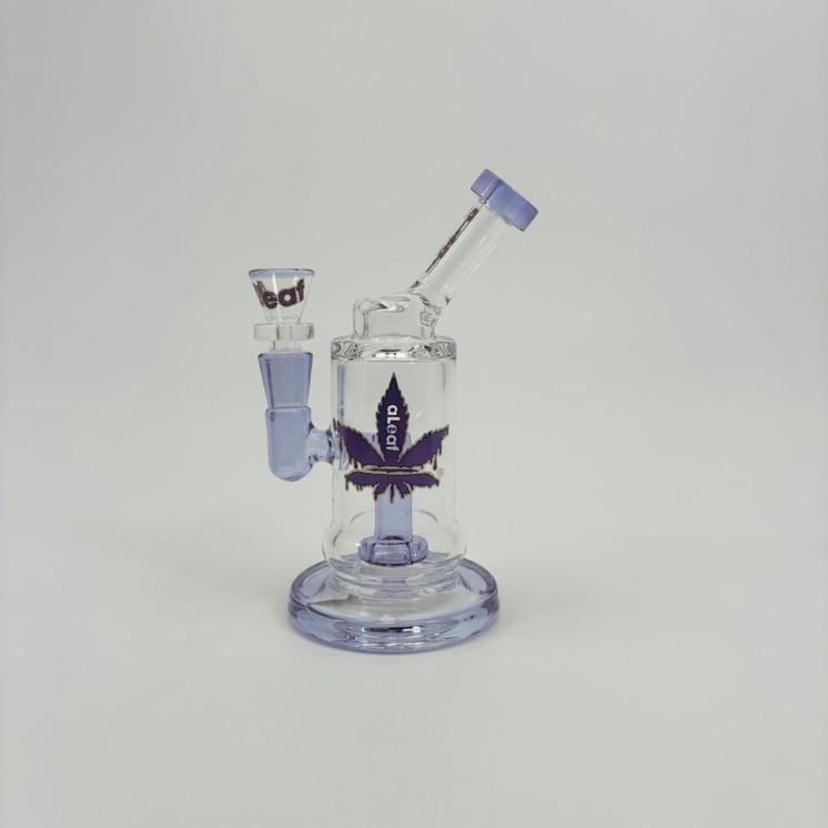 Aleaf - 5 Inches - Mini Waterpipe With Showehead Perc Purple