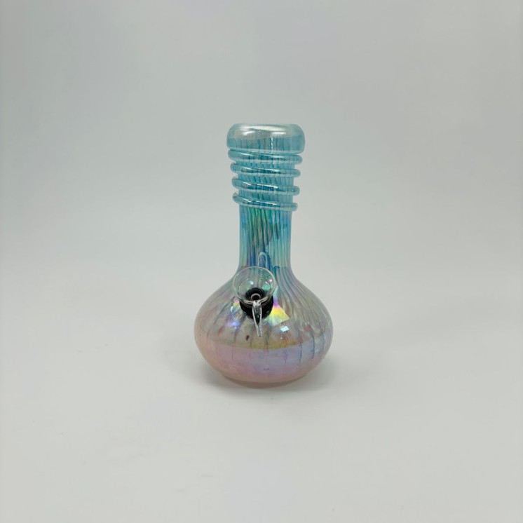 Soft Glass Waterpipe - 7 Inches - GR-Y-12