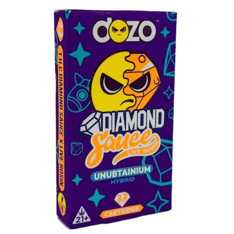 Dozo - Diamond Sauce - Live Resin - 2.2 Grams - Cartridge-UNUNTAINIUM HYBRID