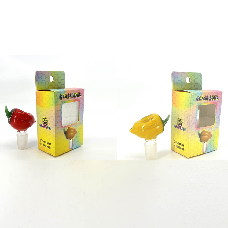 Sense Glass Male Bowl - 18mm 