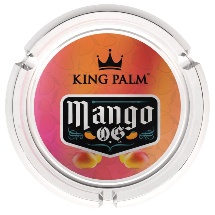 King Palm - Ashtray Glass Flavor Series - KP-3499-MANGO OG