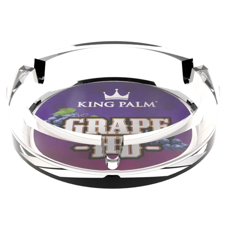 King Palm - Ashtray Glass Flavor Series - KP-3499-GRAPE HD