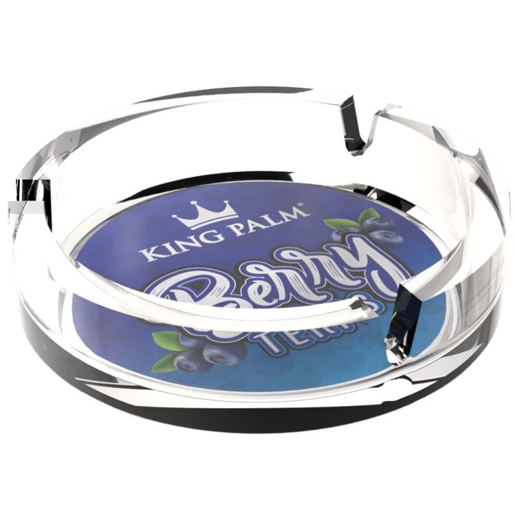 King Palm - Ashtray Glass Flavor Series - KP-3499-BERRY TERPS