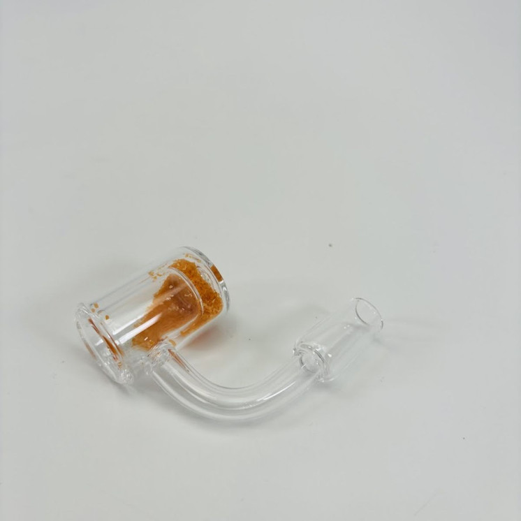 Quartz - Thermochromic Sand Banger - 90 Degree with Male Joint - 5 Counts Per Pack