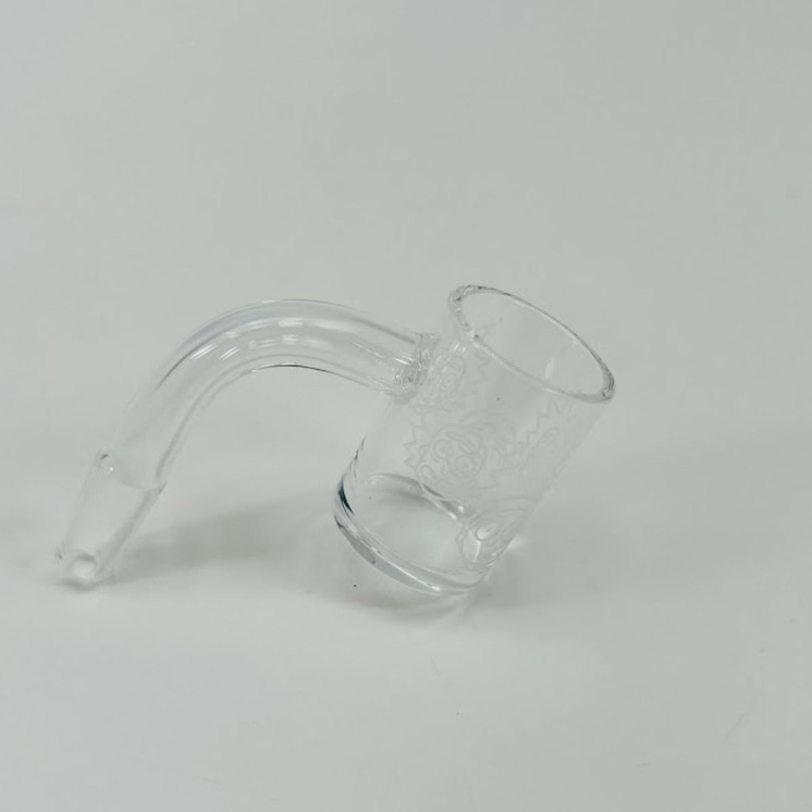 Quartz - Banger - 90 Degree With Male Joint - Random - 5 Counts Per Pack - 10MM