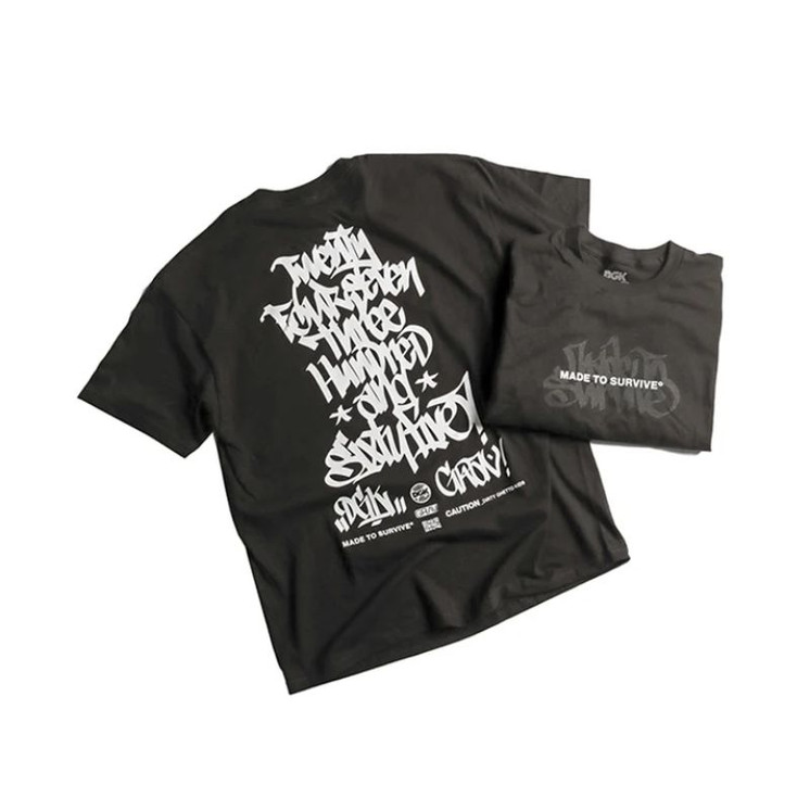 Grav® - DGK® - Made to Survive - Glow in the Dark - T-shirt - Assorted Size