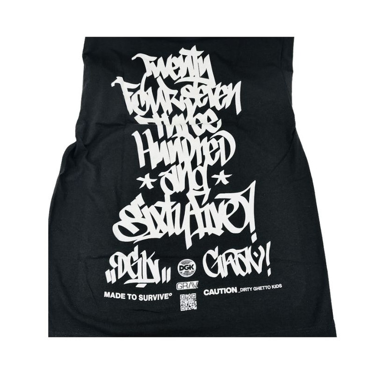 Grav® - DGK® - Made to Survive - Glow in the Dark - T-shirt - Assorted Size