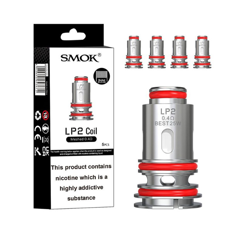Smok - LP2 Coil Mesh 0.4 Ohm - 5 Piece Per Pack