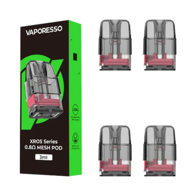 Vaporesso - Xros Series Mesh Pod - 3ml - 4 Counts Per Pack