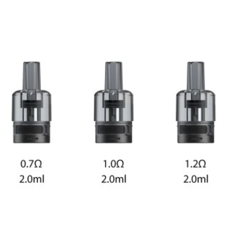Voopoo - ITO Cartridge - 2 Pieces Per Pack - Black