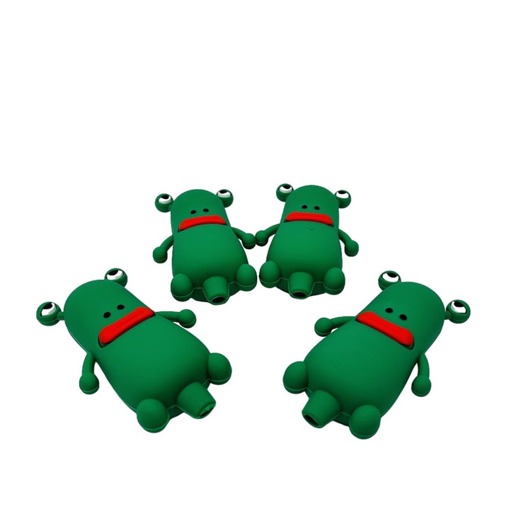 Silicone Handpipe Monster - 4 Inches - 4 Counts Per Pack
