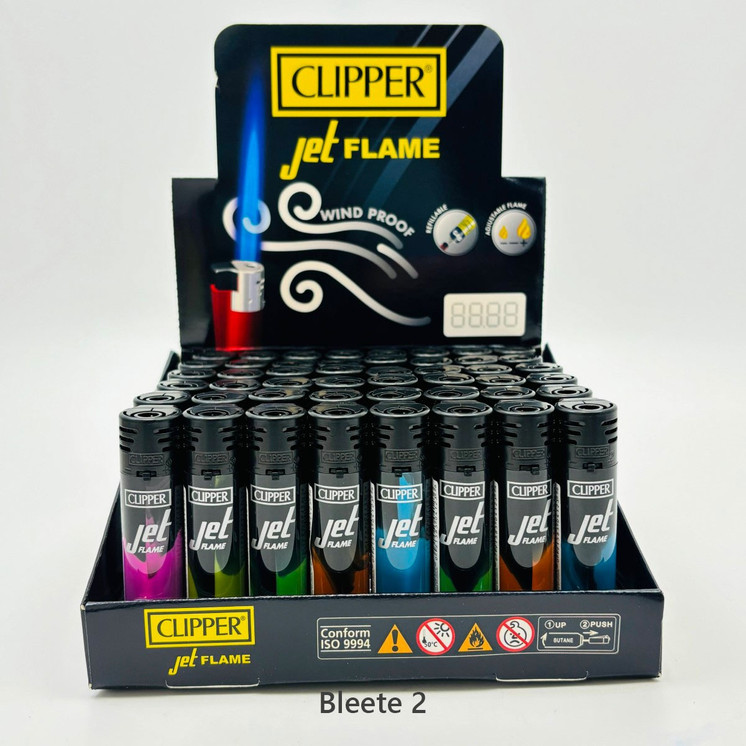 Clipper Jet Flame Galactic Collection - 48 Counts Per Box - Assorted Designs - CKJ11R 
