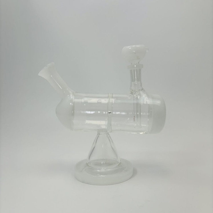 Gravity Waterpipe - 7 Inches - RH-217-WHITE
