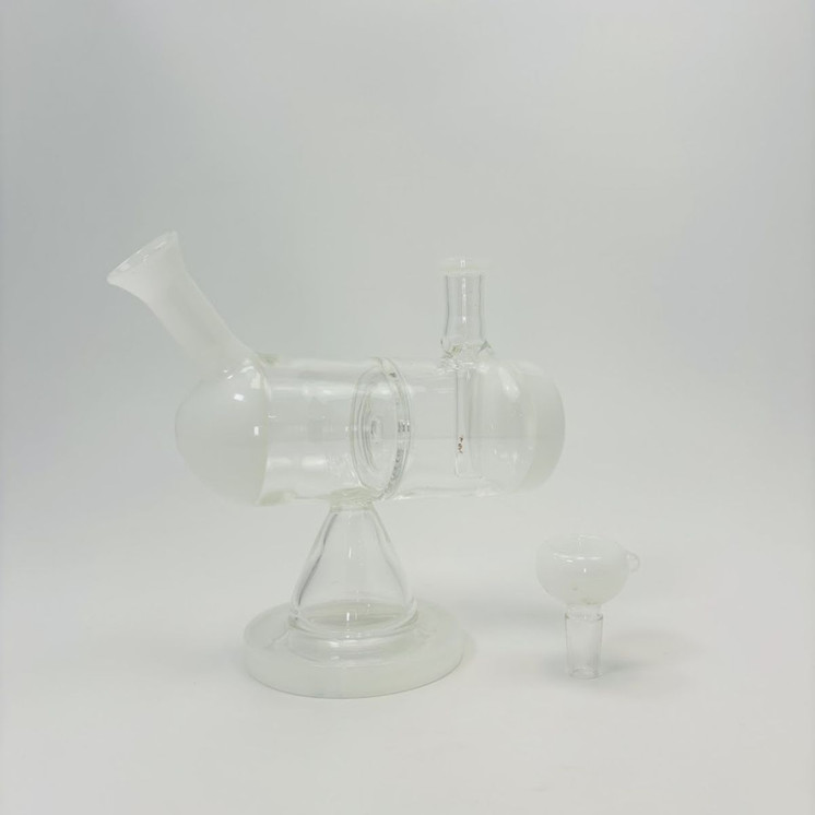 Gravity Waterpipe - 7 Inches - RH-217-WHITE