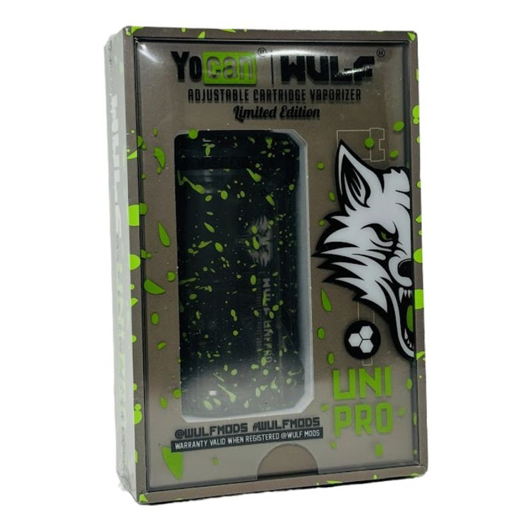 Wulf - Uni Pro Limited-BLACK WITH GREEN SPLATTER