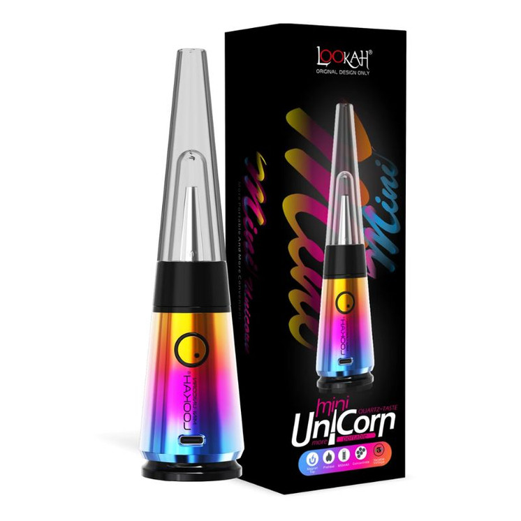 Lookah - Mini Unicorn Electric Dab Rig Kit - Rainbow