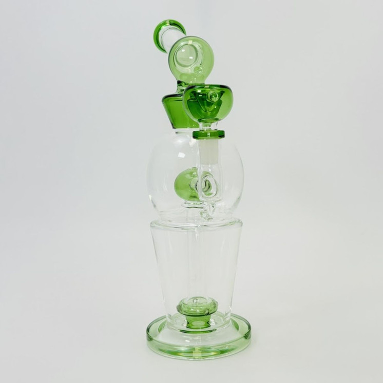 Waterpipe With Showerhead Perc - 11 Inches (RH-218)