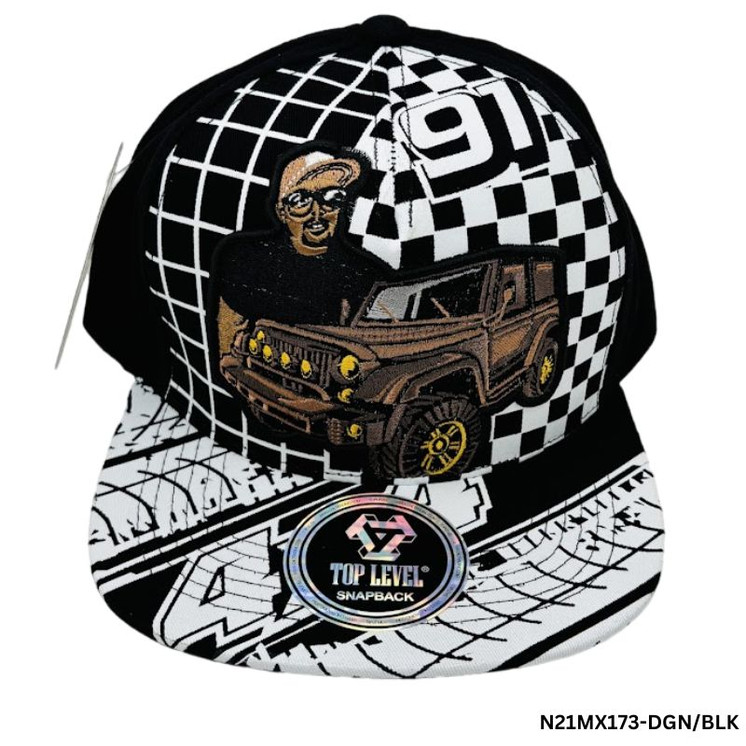 Top Level - Snapback Flat Cap