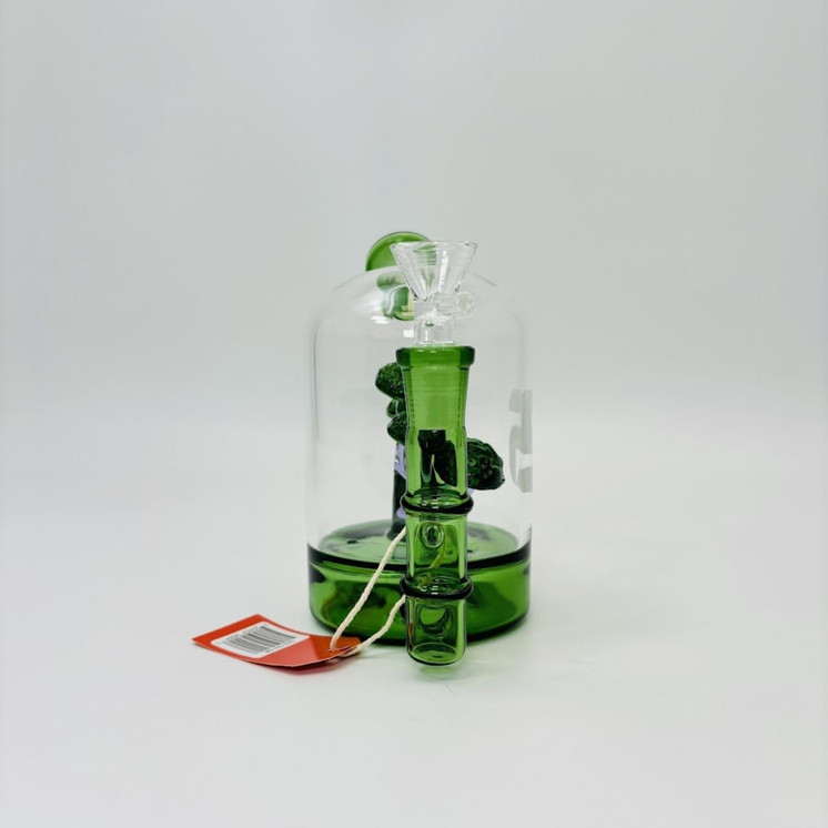 Silo Glass - 6 Inches - Bonsai Tree Waterpipe - SILO-119-GREEN