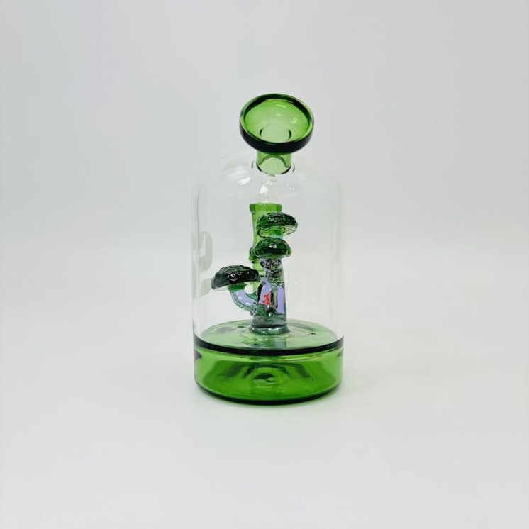 Silo Glass - 6 Inches - Bonsai Tree Waterpipe - SILO-119-GREEN