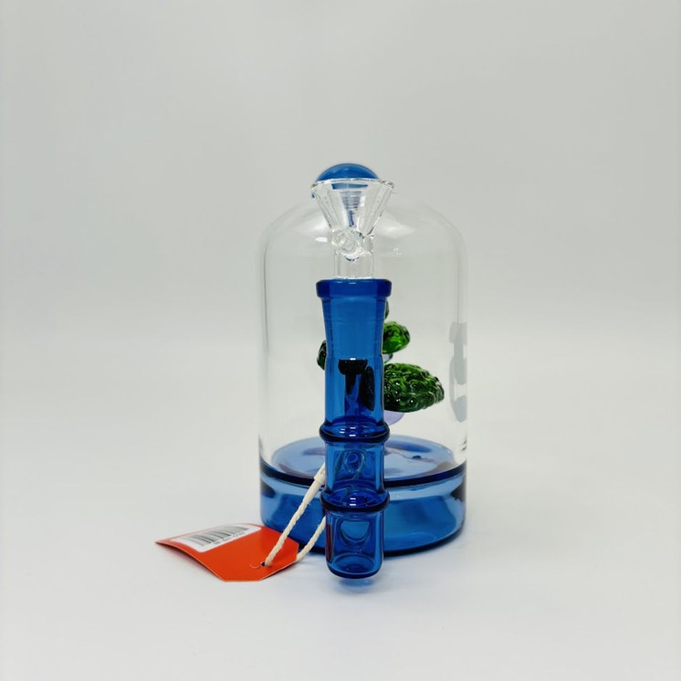 Silo Glass - 6 Inches - Bonsai Tree Waterpipe - SILO-119-BLUE